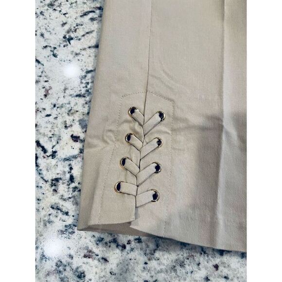 Zac & Rachel Women's Pull Crop with Ankle Side Tie Detail - Picture 4 of 6